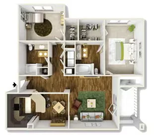 Auburn 2nd floor B9-0927 floor plan